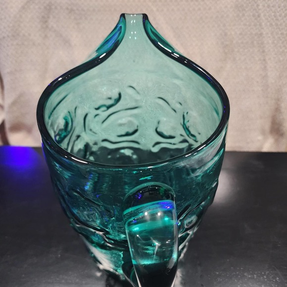 Bryce El Rancho Teal Pitcher - Picture 3 of 5